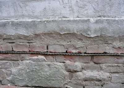 Provedení do cihlového zdiva