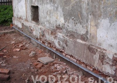 Provedení do cihlového zdiva